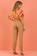Blusa Talita - Pink com Amarelo - Tlic Rio