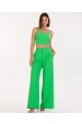 Blusa Cropped de Alfaiataria Feminina Noa - Verde Chroma - Tlic Rio