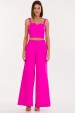 Blusa Cropped de Alfaiataria Feminina Noa - Pink Garavani - Tlic Rio