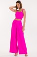 Blusa Cropped de Alfaiataria Feminina Noa - Pink Garavani - Tlic Rio