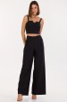 Blusa Cropped de Alfaiataria Feminina Noa - Preto - Tlic Rio