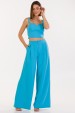 Calça Pantalona de Alfaiataria Feminina Celeste - Azul  - Tlic Rio