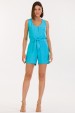 Blusa Regata de Alfaiataria Feminina Amora - Azul - Tlic Rio
