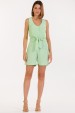 Blusa Regata de Alfaiataria Feminina Amora - Verde Claro - Tlic Rio