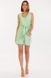 Blusa Regata de Alfaiataria Feminina Amora - Verde Claro - Tlic Rio