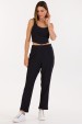 Blusa Cropped de Alfaiataria Feminina Amira - Preto - Tlic Rio