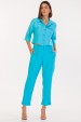 Calça Jogger de Alfaiataria Feminina Silvia - Azul - Tlic Rio