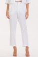 Calça Jogger de Alfaiataria Feminina Silvia - Off White - Tlic Rio