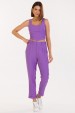 Calça Jogger de Alfaiataria Feminina Silvia - Roxo - Tlic Rio