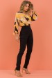Blusa Emma - Amarelo com Preto - Tlic Rio