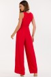 Macacão de Alfaiataria Feminina Dafne - Vermelho Sunset - Tlic Rio
