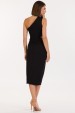 Vestido Midi de Alfaiataria Feminina Isla - Preto - Tlic Rio