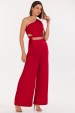 Blusa Cropped de Alfaiataria Feminina Ashley - Vermelho - Tlic Rio
