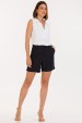 Blusa Regata de Alfaiataria Feminina Agda - Off White - Tlic Rio