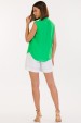 Blusa Regata de Alfaiataria Feminina Agda - Verde - Tlic Rio