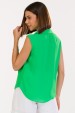 Blusa Regata de Alfaiataria Feminina Agda - Verde - Tlic Rio