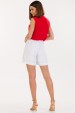 Blusa Regata de Alfaiataria Feminina Agda - Vermelho - Tlic Rio