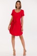 Vestido Curto de Alfaiataria Thaynara -Vermelho Sunset  - Tlic Rio