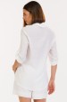 Blusa de Alfaiataria Feminina Amarílis - Off White - Tlic Rio
