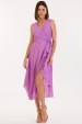 Vestido Midi de Alfaiataria Feminina Whitney - Lilás Verona - Tlic Rio