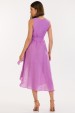 Vestido Midi de Alfaiataria Feminina Whitney - Lilás Verona - Tlic Rio