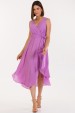 Vestido Midi de Alfaiataria Feminina Whitney - Lilás Verona - Tlic Rio