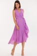 Vestido Midi de Alfaiataria Feminina Whitney - Lilás Verona - Tlic Rio