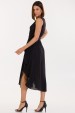 Vestido Midi de Alfaiataria Feminina Whitney - Preto - Tlic Rio