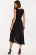 Vestido Midi de Alfaiataria Feminina Whitney - Preto - Tlic Rio