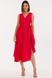 Vestido Midi de Alfaiataria Feminina Whitney - Vermelho - Tlic Rio