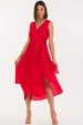 Vestido Midi de Alfaiataria Feminina Whitney - Vermelho - Tlic Rio