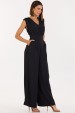 Macacão de Alfaiataria Feminina Judite - Preto - Tlic Rio