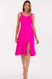 Vestido Midi de Alfaiataria Feminina Mariah - Pink Garavani - Tlic Rio