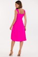 Vestido Midi de Alfaiataria Feminina Mariah - Pink Garavani - Tlic Rio