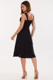 Vestido Midi de Alfaiataria Feminina Mariah - Preto - Tlic Rio