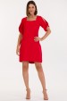 Vestido Curto de Alfaiataria Caitlyn - Vermelho Sunset - Tlic Rio