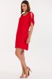 Vestido Curto de Alfaiataria Caitlyn - Vermelho Sunset - Tlic Rio