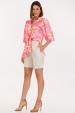 Blusa de Alfaiataria Feminina Camélia - Rosa Coqueiros - Tlic Rio