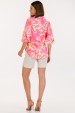 Blusa de Alfaiataria Feminina Camélia - Rosa Coqueiros - Tlic Rio