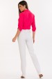 Camisa Manga Longa de Alfaiataria Feminina Anastasia - Coral Cosmopolitan - Tlic Rio