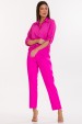 Calça de Alfaiataria Feminina Rebeca - Pink Garavani - Tlic Rio