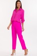Calça de Alfaiataria Feminina Rebeca - Pink Garavani - Tlic Rio