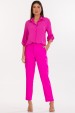 Calça de Alfaiataria Feminina Rebeca - Pink Garavani - Tlic Rio