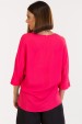 Blusa de Alfaiataria Feminina Berenice - Coral Cosmopolitan - Tlic Rio