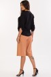 Bermuda de Alfaiataria Feminina Susi - Camel Clay - Tlic Rio
