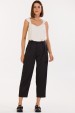 Calça de Alfaiataria Feminina Roseana - Preto - Tlic Rio