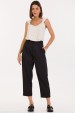 Calça de Alfaiataria Feminina Roseana - Preto - Tlic Rio