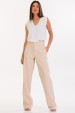 Blusa de Alfaiataria Feminina Allana - Off White  - Tlic Rio