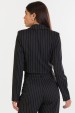 Blazer Curto de Alfaiataria Feminina Janaina - Preto - Tlic Rio