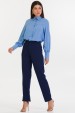 Calça de Alfaiataria Feminina Rebeca - Marinho - Tlic Rio